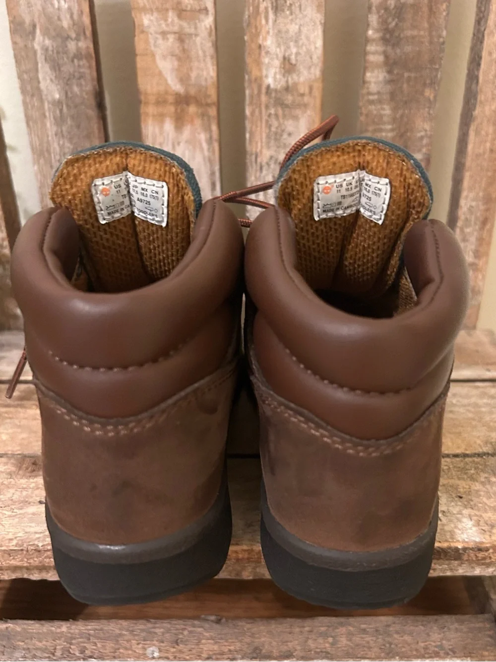 Timberland Kids Brown Hiking Boots Size 11